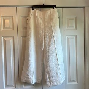 Womens Maeve Wide Leg Crop Pant